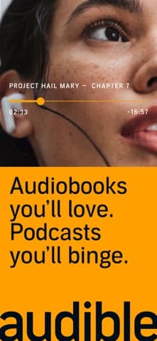 Audible screenshot 1