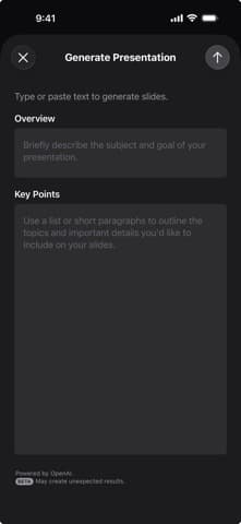 Keynote screenshot 3